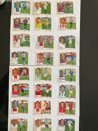 Lote n°3 Cromos Liga Este 2007-08