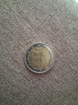 Moneda 2 Euros Andorra 2023