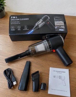Aspiradora Manual 3 en 1 Portátil