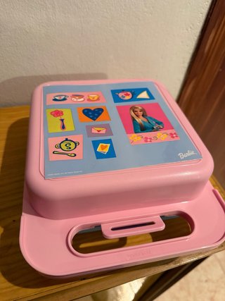 Sandwichera Barbie Tupperware
