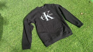 Sudadera Calvin Klein Jeans Negra