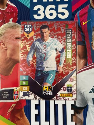 Carta Panini FIFA 365 Cristiano Ronaldo