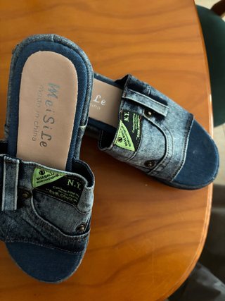 Sandalias Plataforma Denim MeiSiLe