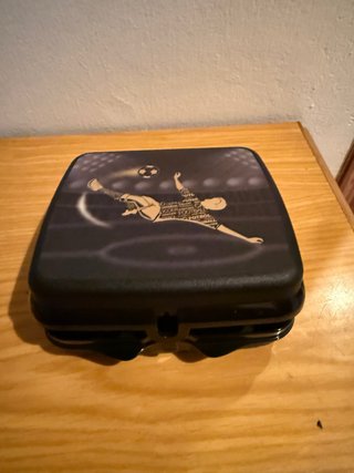 Sandwichera Tupperware Diseño Fútbol
