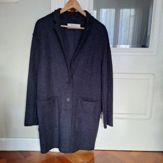 Abrigo Zara Azul Marino