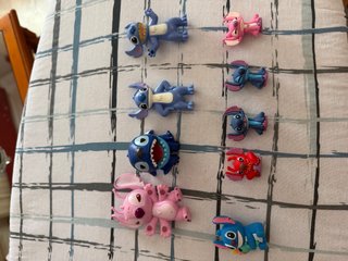 Colección de 8 figuras de Stitch
