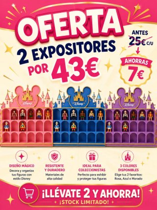 Pack de 2 Expositores Disney Playmobil