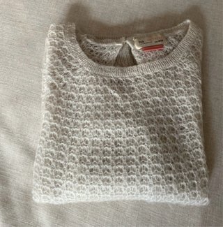Jersey de punto Bershka color hueso