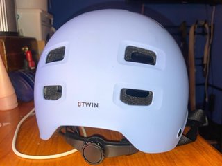 Casco B'Twin Azul Claro