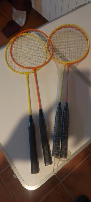 Set de 2 Raquetas de Bádminton