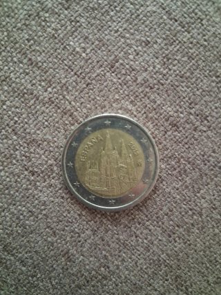 Moneda 2 Euros España 2012 Catedral Burgos
