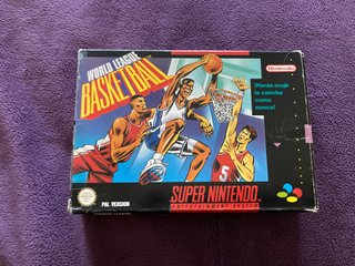 World League Basketball SNES PAL ESP