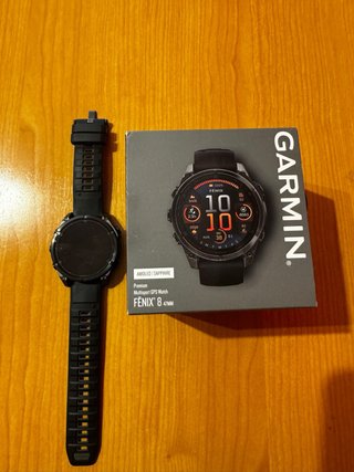 Garmin Fenix 8 Titanio Zafiro