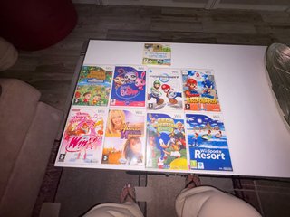 Consola wii con 9 juegos
