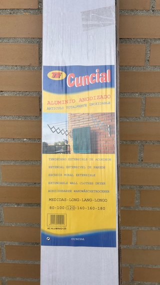 Tendedero Extensible Cuncial 120cm