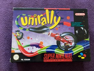 Unirally SNES PAL ESP IMPOLUTO