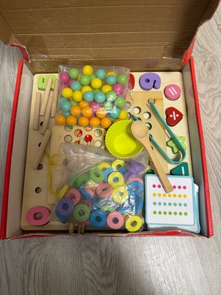 Juego Educativo Infantil de Madera