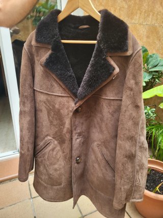 Chaqueta de Piel Marrón