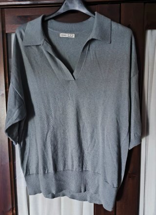 Jersey Oysho Gris . Para tallas M y S