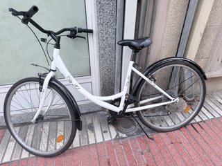Bicicleta Urbana City 20 Blanca