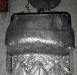 Bolso de fiesta plateado