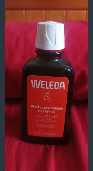 Aceite de masaje Weleda con arnica 100ml