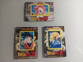 3 Cartas Dragon Ball Z Serie 4 (Serie Roja)