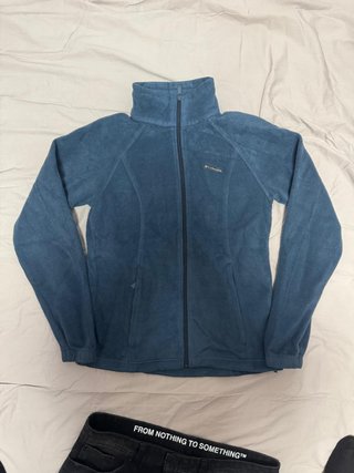 Forro Polar Columbia Azul Talla S
