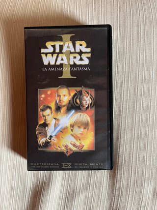 VHS Star Wars: La Amenaza Fantasma