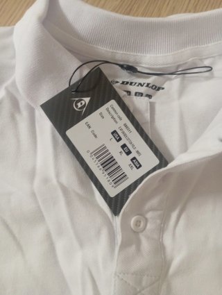 Polo Dunlop Blanco