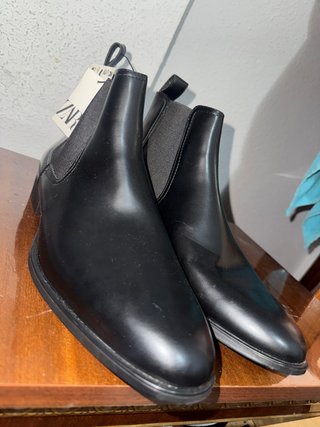 Botines Chelsea Zara Negros