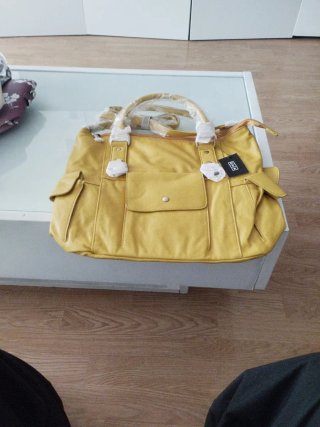 Bolso de mujer MSK amarillo