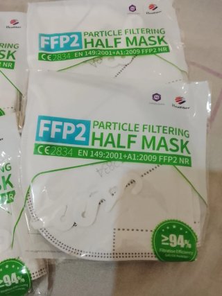 Mascarillas FFP2 Healfiber Lotes