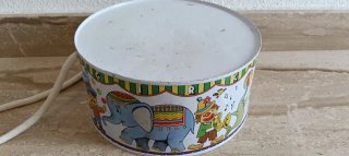 Tambor de Hojalata Vintage