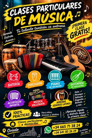 Clases particulares de musica