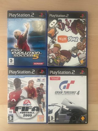 Pack 4 Juegos PlayStation 2 (PS2)