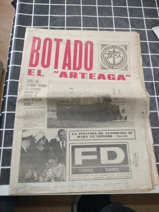 Periódico Ferrol Diario - 16 de abril de 1972