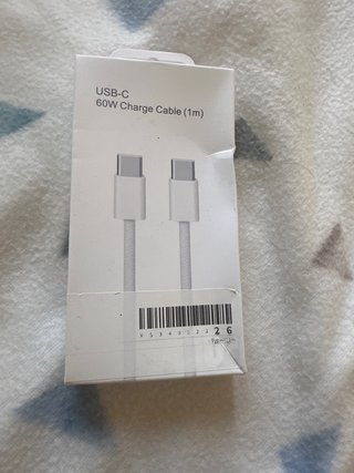Cable de carga USB-C Apple 60W (1m)