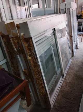 3 Ventanas Correderas Blancas