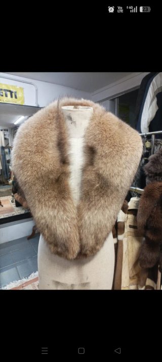 Collo in Volpe Tinto Beige