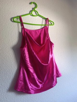 Blusa Fucsia de Tirantes