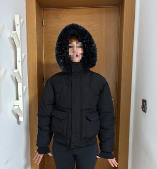 Cazadora Negra Talla XS (12-15 años)
