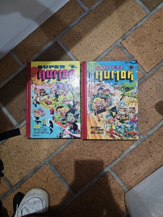 Lote 2 Tomos Cómics Súper Humor (Mortadelo, Zipi y