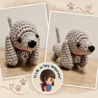 Amigurumi Perro de Ganchillo