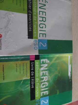 Énergie, 2 ESO: méthode de français. Livre de l...