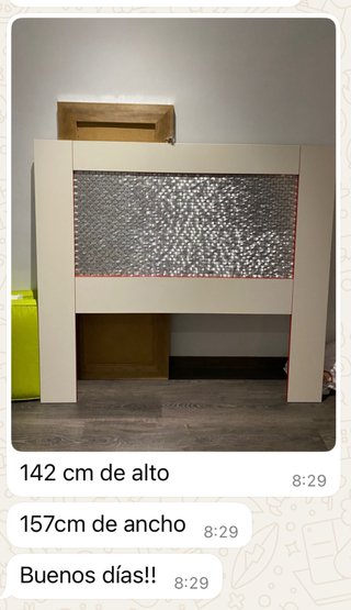 Cabecero de Madera Hecho a Mano