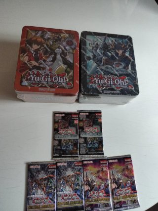 Lotto Yu-Gi-Oh! 2 Mega Tin e 6 Buste