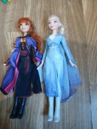 Muñecas Anna y Elsa Frozen
