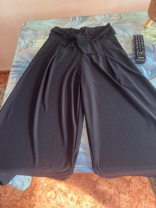 Pantalones Holgados Negros