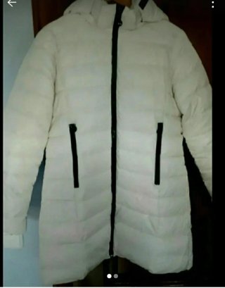 Plumífero 3/4 Beige